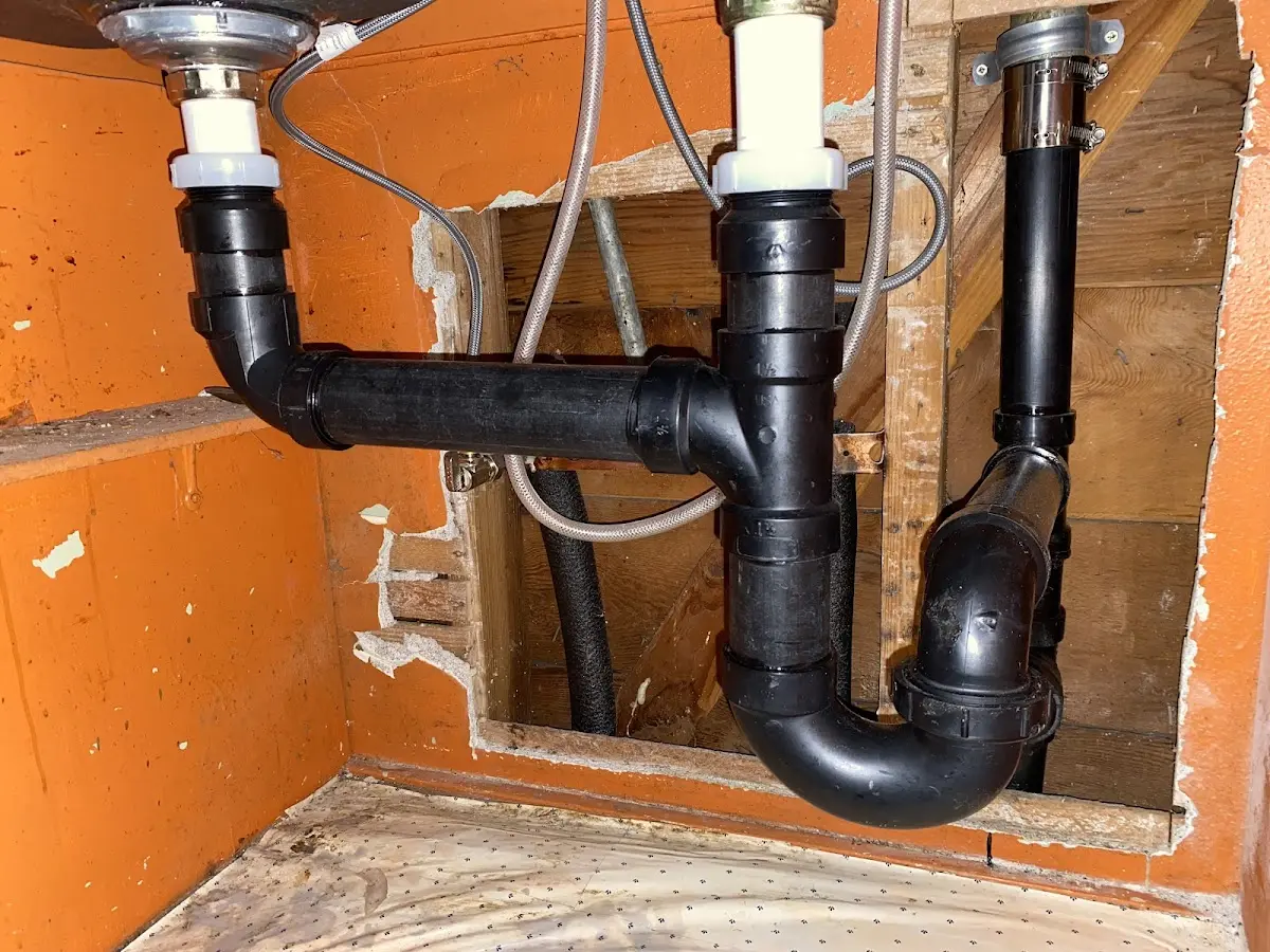 Professional Repiping Services equipment and tools on the job in Willard